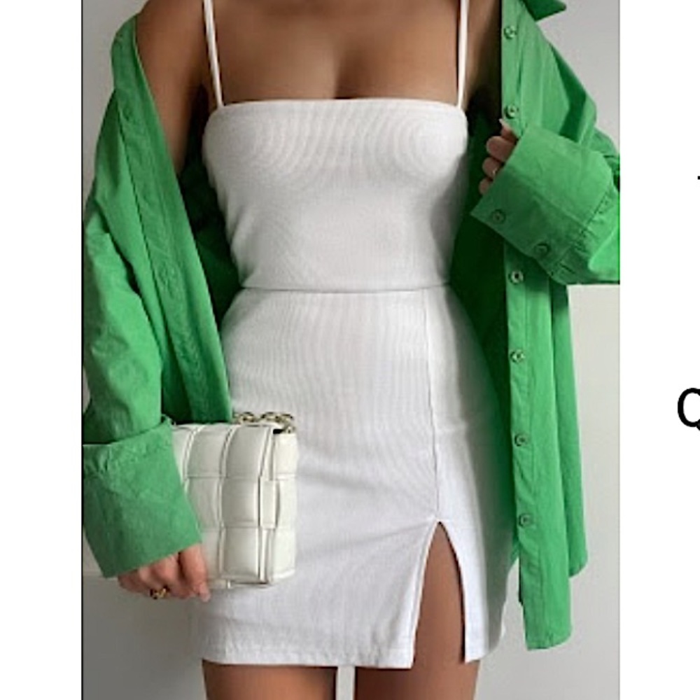 ShowPo. Island babe mini dress in white